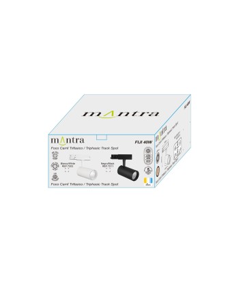 FIJI * FOCO CARRIL 40W 3000K NEGRO